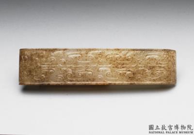 图片[3]-Jade Scabbard Slide, mid-Western Han to Eastern Han dynasty, 140 BCE-220 CE-China Archive